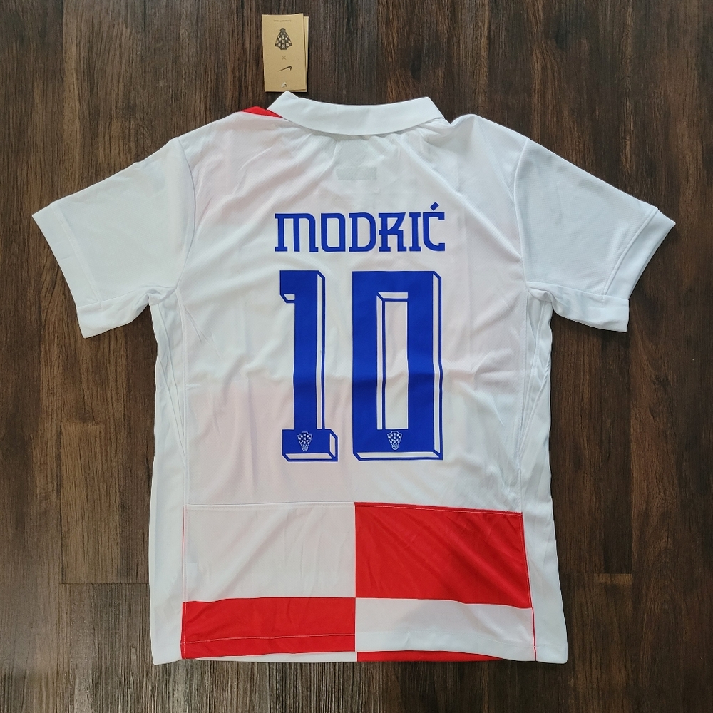 Luka Modric Croatia National Soccer Team New Men's Home Soccer Jersey